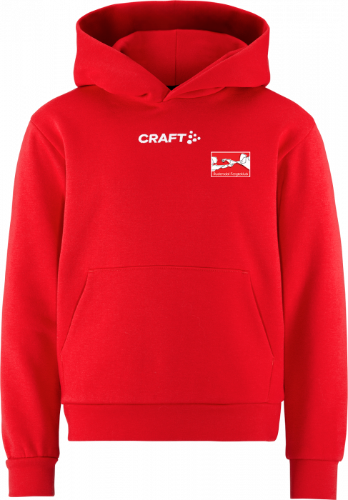 Craft - Rudersdal Fægteklub Klub Hoodie Kids - Vermelho